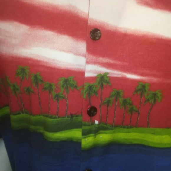 Mens casual Golf Beach Chili Wear Shirt - Picture 5 of 6